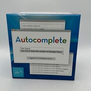 Autocomplete party game based on Google Feud